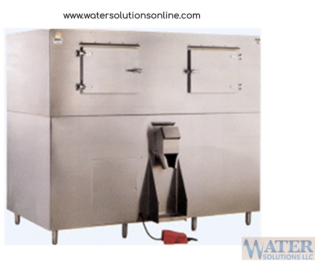 Ice bagging and dispensing systems