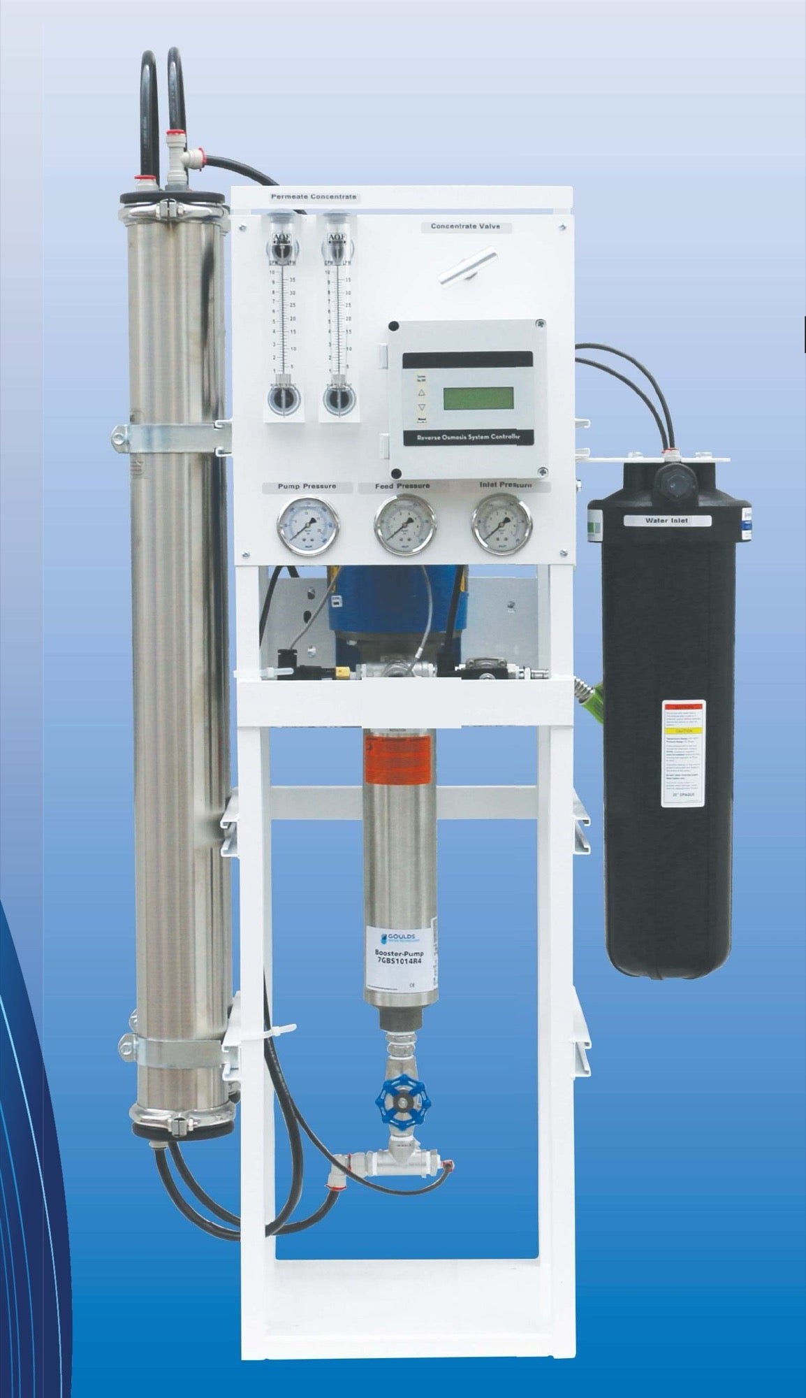 Commercial RO skid